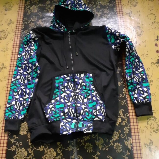 African Print (Ankara) Hoodie - CMC-AP2201 - Image 6