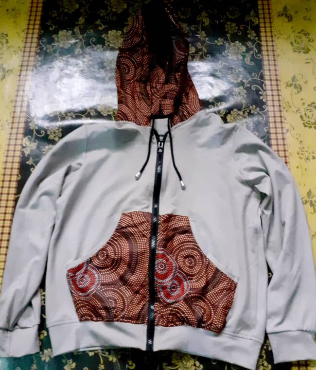 African Print (Ankara) Hoodie - CMC-AP2201 - Image 5