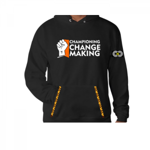 Championing Changemakers - Black Hoodie- CMC-BH2208