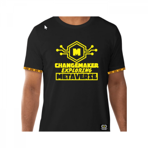ChangeMaker Exploring Metaverse Black T-Shirt – CMC-BT2201