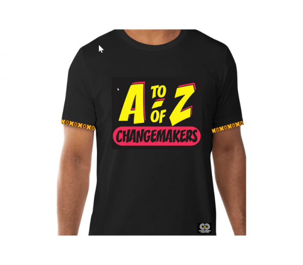 A to Z of Changemakers- White T-Shirt - CMC-BT2205