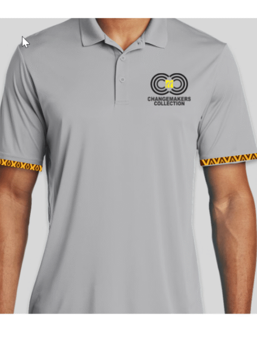 Change Maker Collection Logo – White Polo – CMC-WP2201