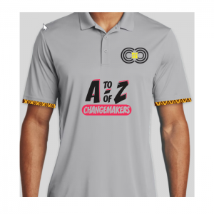 A to Z of Changemakers- Grey Polo - CMC-GP2209