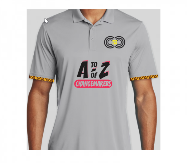 A to Z of Changemakers- Grey Polo - CMC-GP2209