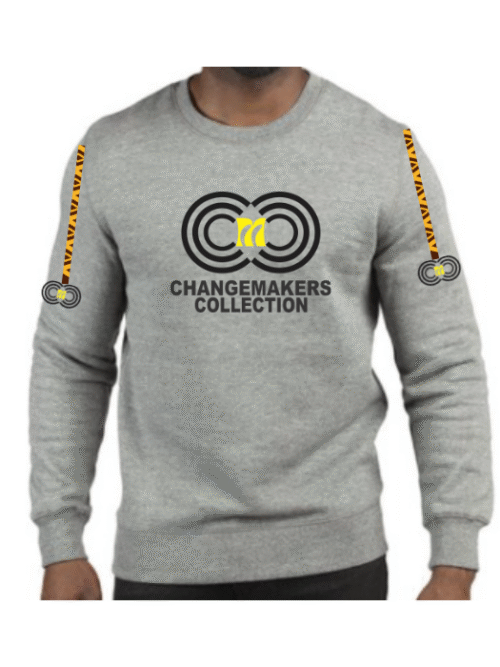 Change Maker Collection Logo – Grey Sweat-shirt – CMC-GH2201