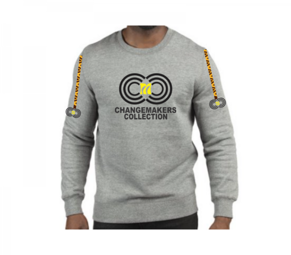 Change Maker Collection Logo – Grey Sweat-shirt – CMC-GH2201