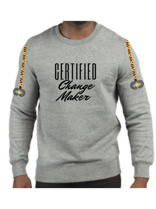 Certified Changemakers - Grey Sweat Shirt - CMC-GS2208