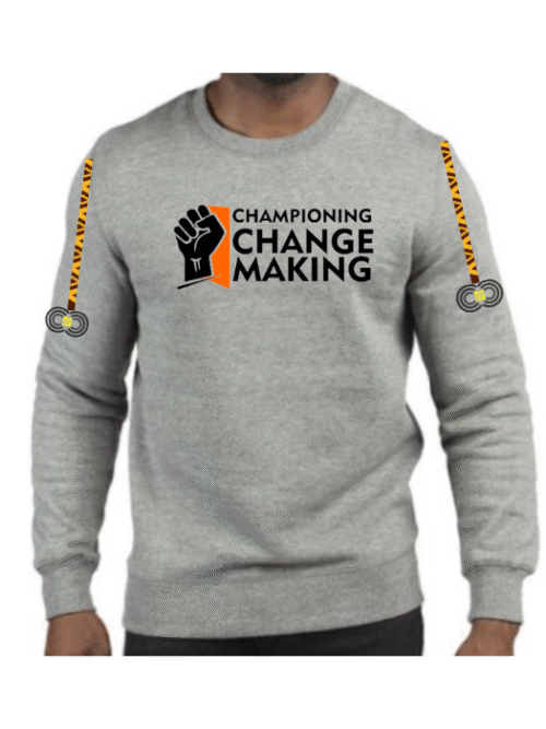 Championing Changemakers - Grey Sweat Shirt CMC-GS2215