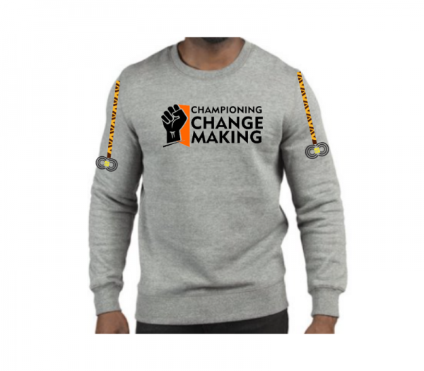 Championing Changemakers - Grey Sweat Shirt CMC-GS2215