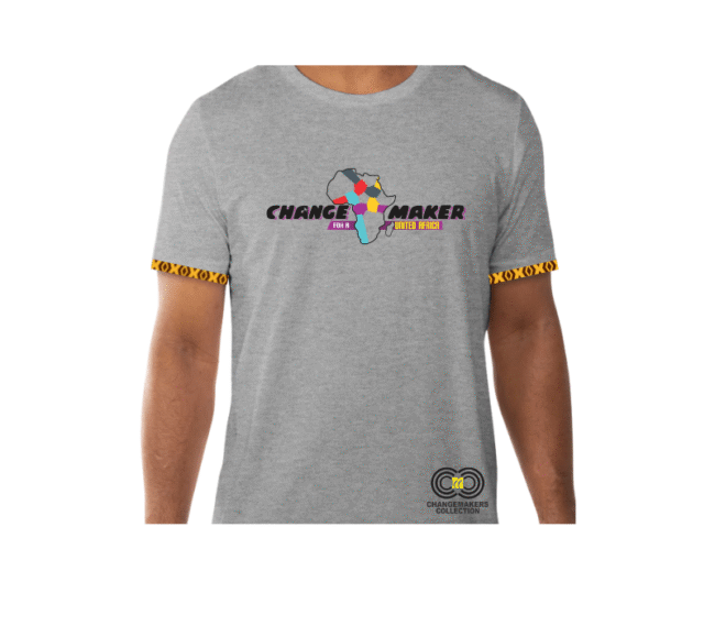 Changemaker for a United Africa - White T-Shirt CMC-WT2210 -$8.99 (₦5,000) - Image 5