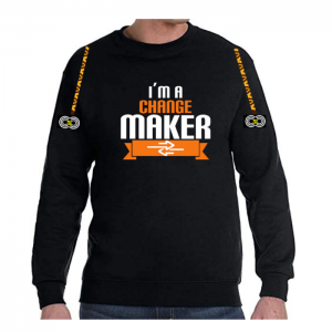 I'm a Changemakers – Black Sweat-shirt CMC-SS2211