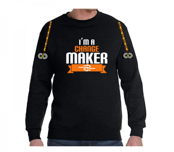 I'm a Changemakers – Black Sweat-shirt CMC-SS2211