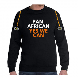 Pan African Yes We Can - Black Sweat-shirt - CMC-SS2218