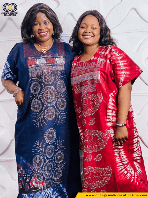AFRICAN PRINT LONG GOWN BUBU – CMC-5186