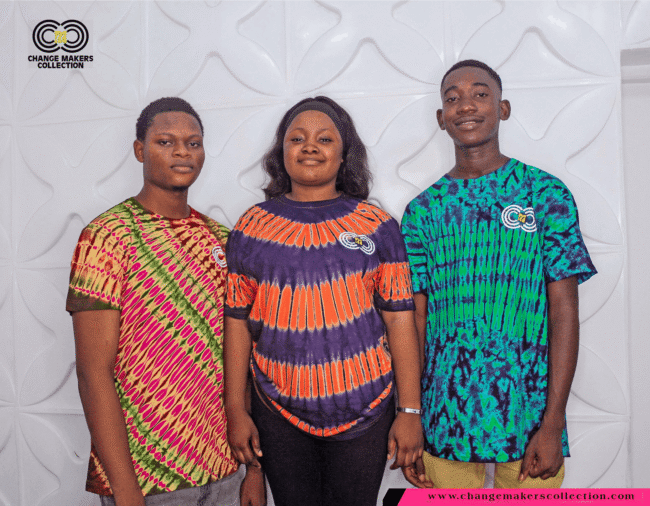 T-SHIRT WITH AFRICAN PRINT – CMC-5656-3-- $15 (₦10,000) - Image 3