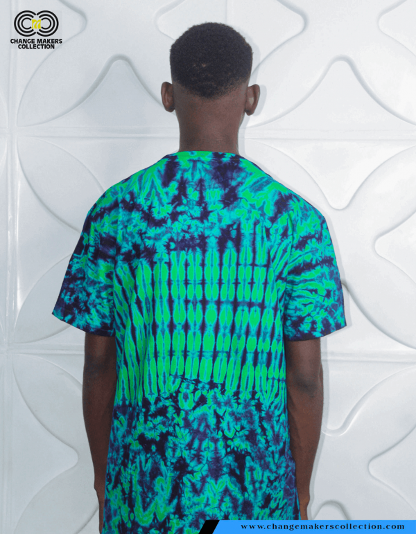 T-SHIRT WITH AFRICAN PRINT – CMC-5623